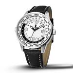Astboerg Convector Herrenuhr AT610-GMT-SW Weltzeituhr