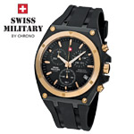 Swiss Military by Chrono Herrenuhr 20083BI-1RUB Chronograph
