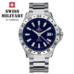 Swiss Military by Chrono Herrenuhr 20079ST-6M GMT