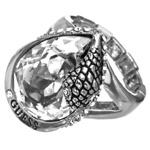 Guess Ring UBR81131 mit gro&szlig;em Zirkonia