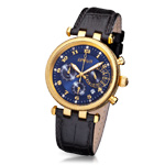 Juwelis Zeus Diamond Herrenuhr JW7217GB Chronograph Diamanten